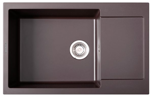 Кухонная мойка Zigmund & Shtain RECHTECK 780.490 ШВЕЙЦ.ШОКОЛАД
