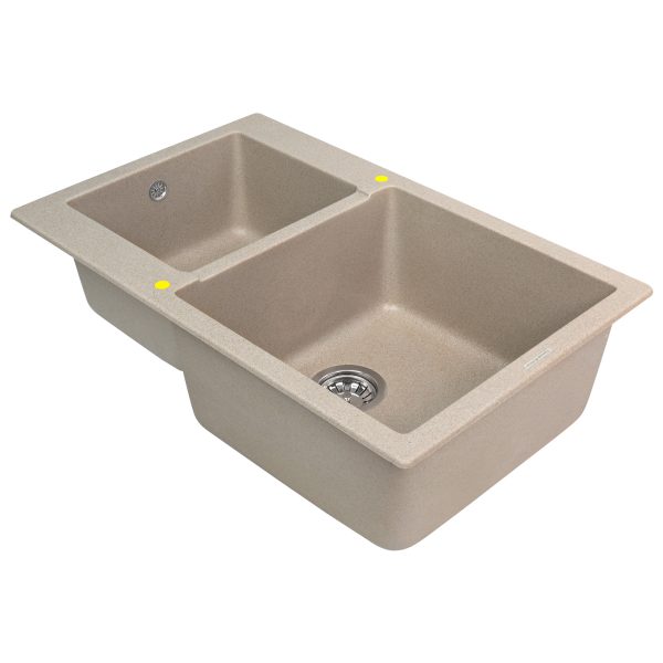 Кухонная мойка Zigmund & Shtain RECHTECK 400.275 РЕЧН.ПЕСОК