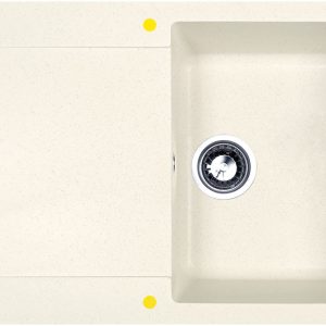 Кухонная мойка Zigmund & Shtain RECHTECK 775.2 ТОПЛ.МОЛОКО