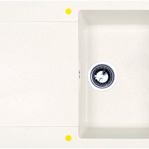 Кухонная мойка Zigmund & Shtain RECHTECK 775 КАМЕН.СОЛЬ