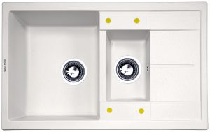 Кухонная мойка Zigmund & Shtain RECHTECK 780.2 КАМЕН.СОЛЬ