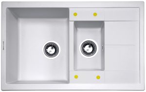 Кухонная мойка Zigmund & Shtain RECHTECK 780.2 МЛЕЧН.ПУТЬ