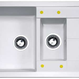 Кухонная мойка Zigmund & Shtain RECHTECK 780.2 МЛЕЧН.ПУТЬ