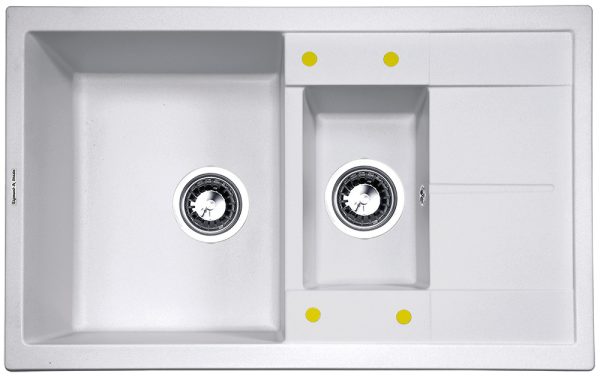 Кухонная мойка Zigmund & Shtain RECHTECK 780.2 МЛЕЧН.ПУТЬ