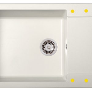 Кухонная мойка Zigmund & Shtain RECHTECK 780.490 ИНД.ВАНИЛЬ