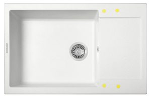 Кухонная мойка Zigmund & Shtain RECHTECK 780.490 КАМЕН.СОЛЬ