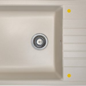 Кухонная мойка Ecoshtein RECHTECK 780.500 Жасмин