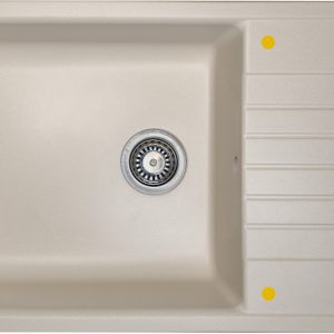 Кухонная мойка Ecoshtein RECHTECK 780.500 Жасмин