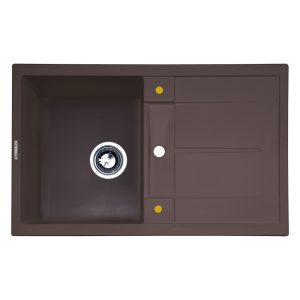 Кухонная мойка Zigmund & Shtain RECHTECK 780 ШВЕЙЦ.ШОКОЛАД