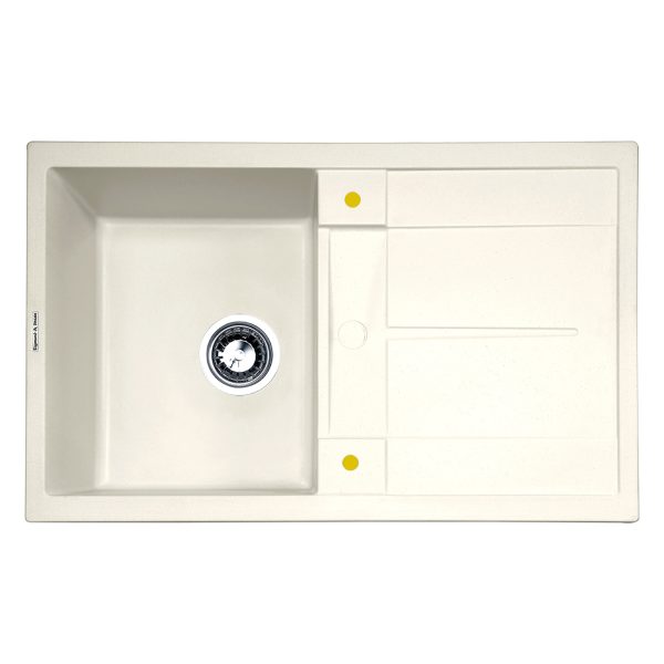 Кухонная мойка Zigmund & Shtain RECHTECK 780 ТОПЛ.МОЛОКО