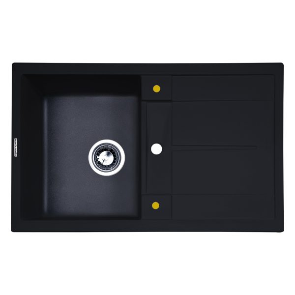 Кухонная мойка Zigmund & Shtain RECHTECK 780 ТЕМН.СКАЛА