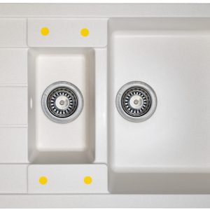 Кухонная мойка Ecoshtein RECHTECK 781.5 Латте