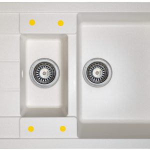 Кухонная мойка Ecoshtein RECHTECK 781.5 Латте