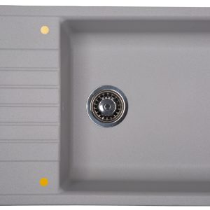 Кухонная мойка Ecoshtein RECHTECK 780.500 Серый шелк