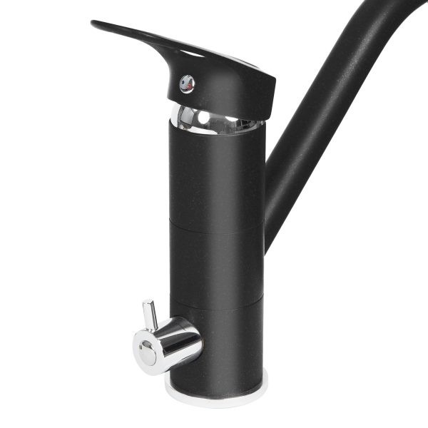 Смеситель Zigmund & Shtain 1100  смеситель ZS ЧЕРН.БАЗАЛЬТ