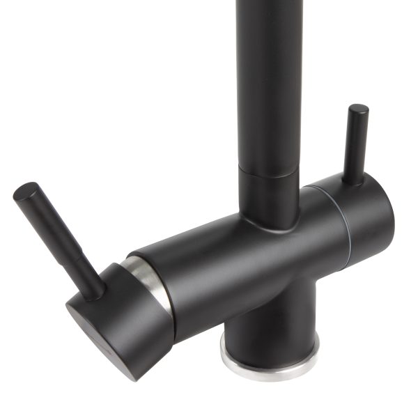 Смеситель Zigmund & Shtain 1300  смеситель ZS ЧЕРН.БАЗАЛЬТ