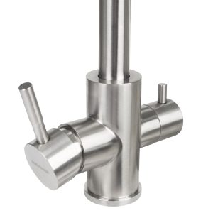 Смеситель Zigmund & Shtain 1300  смеситель ZS НЕРЖ.ПОЛИР