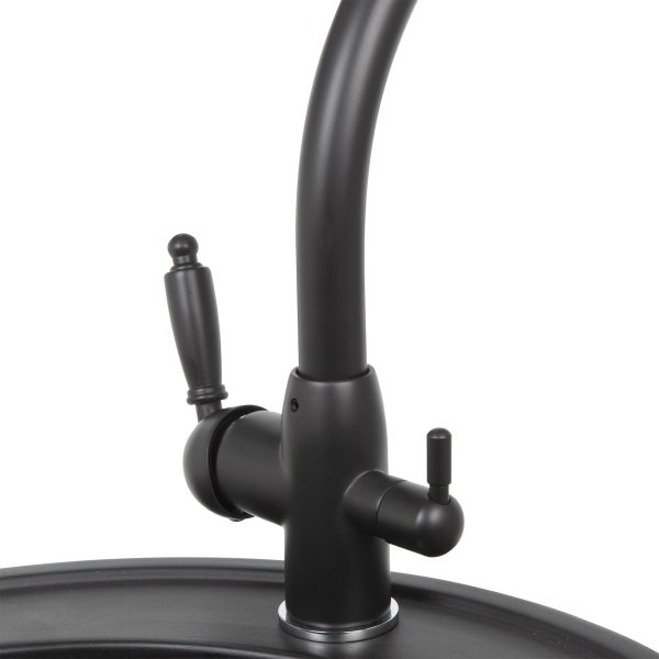 Смеситель Zigmund & Shtain 1500  смеситель ZS ЧЕРН.БАЗАЛЬТ