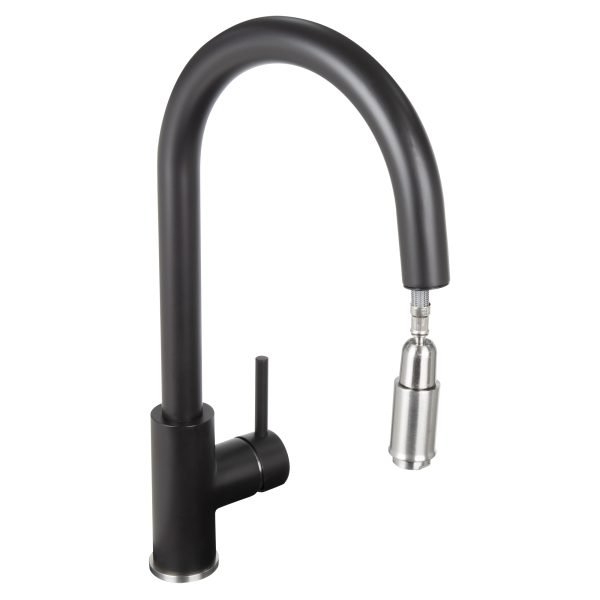 Смеситель Zigmund & Shtain 1700  смеситель ZS ЧЕРН.БАЗАЛЬТ