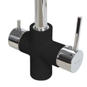 Смеситель Zigmund & Shtain 1800  смеситель ZS ЧЕРН.БАЗАЛЬТ