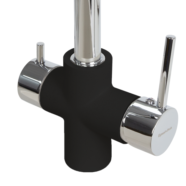 Смеситель Zigmund & Shtain 1800  смеситель ZS ЧЕРН.БАЗАЛЬТ