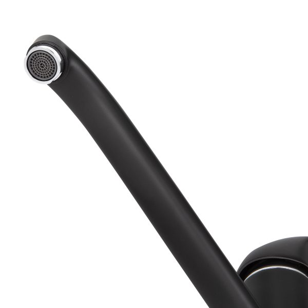 Смеситель Zigmund & Shtain 0200  смеситель ZS ЧЕРН.БАЗАЛЬТ