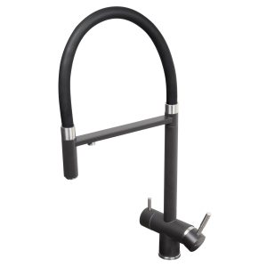 Смеситель Zigmund & Shtain 2300  смеситель ZS ЧЕРН.БАЗАЛЬТ