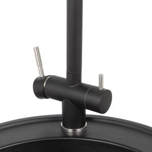 Смеситель Zigmund & Shtain 2300  смеситель ZS ЧЕРН.БАЗАЛЬТ