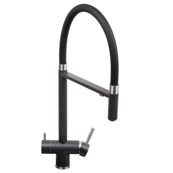 Смеситель Zigmund & Shtain 2300  смеситель ZS ЧЕРН.БАЗАЛЬТ