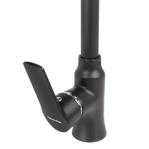 Смеситель Zigmund & Shtain 0400  смеситель ZS ЧЕРН.БАЗАЛЬТ