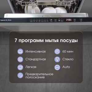 Посудомоечная машина Zigmund & Shtain DW 308.6