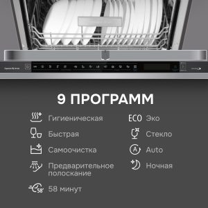 Посудомоечная машина Zigmund & Shtain DW 311.6