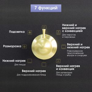 Духовой электрический шкаф Zigmund & Shtain E 166 B