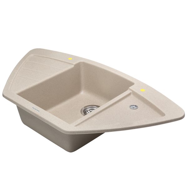 Кухонная мойка Zigmund & Shtain ECKIG 900 ОСЕН.ТРАВА