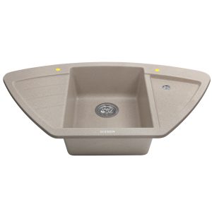 Кухонная мойка Zigmund & Shtain ECKIG 900 РЕЧН.ПЕСОК