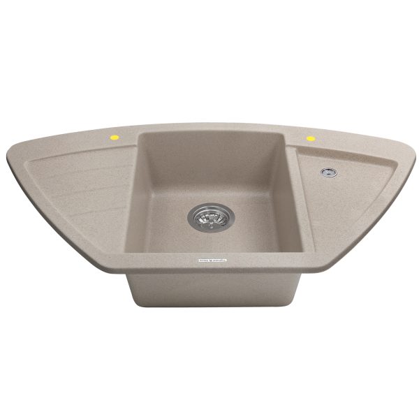Кухонная мойка Zigmund & Shtain ECKIG 900 РЕЧН.ПЕСОК