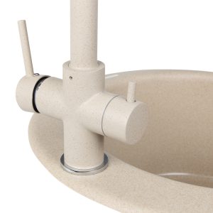 Смеситель Ecoshtein ES 0400 бежевый