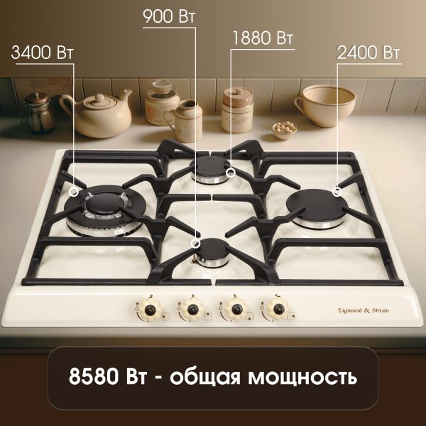 Варочная панель Zigmund & Shtain GN 208.61 X