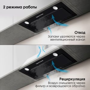 Кухонная вытяжка Zigmund & Shtain K 011.7 B