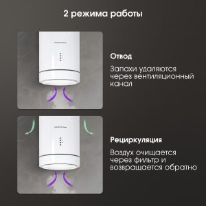 Кухонная вытяжка Zigmund & Shtain K 013.4 W