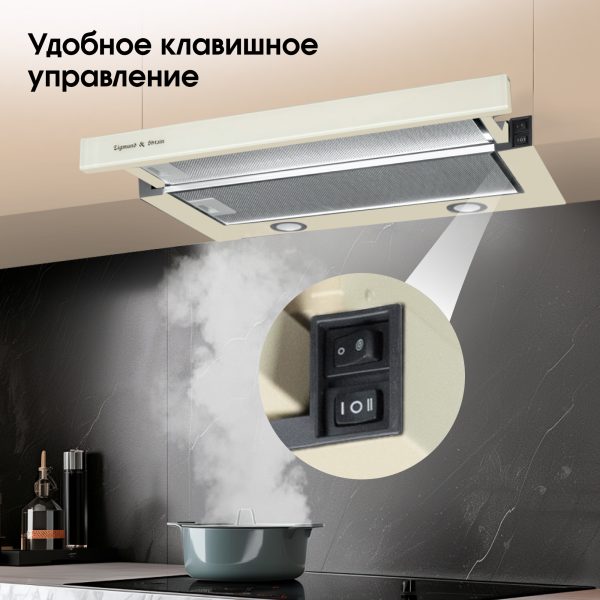 Кухонная вытяжка Zigmund & Shtain K 017.6 X