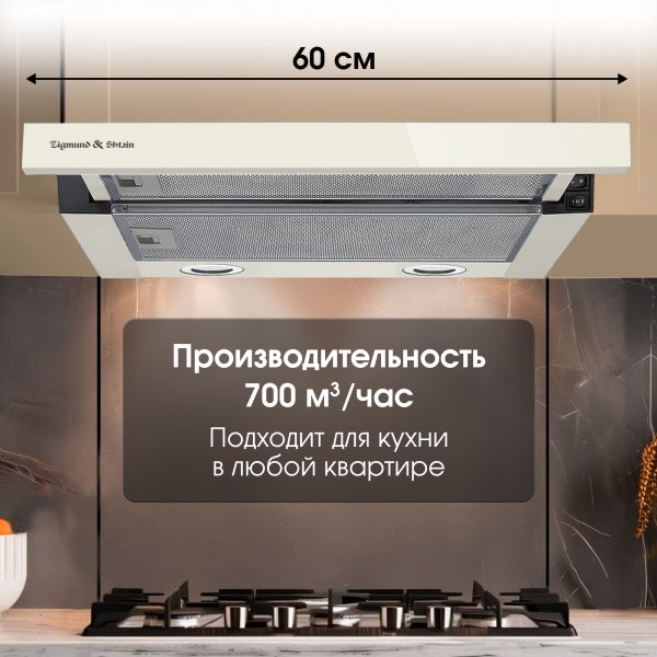 Кухонная вытяжка Zigmund & Shtain K 017.6 X