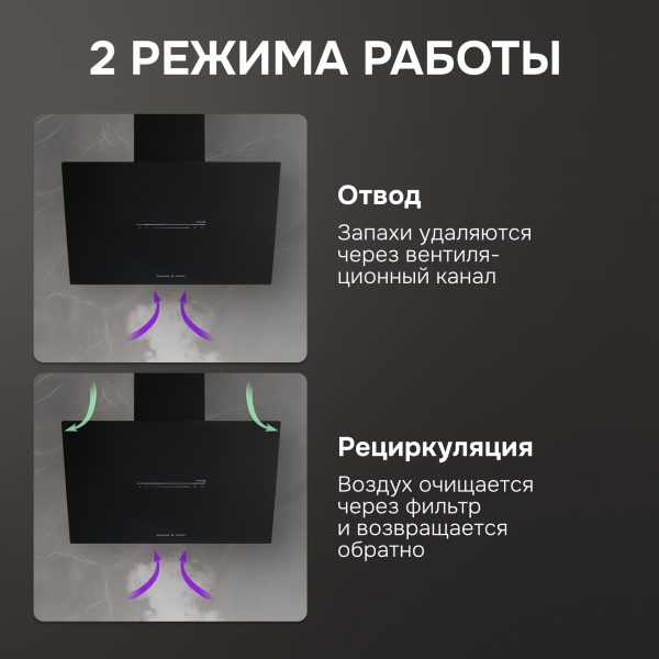 Кухонная вытяжка Zigmund & Shtain K 153.6 B