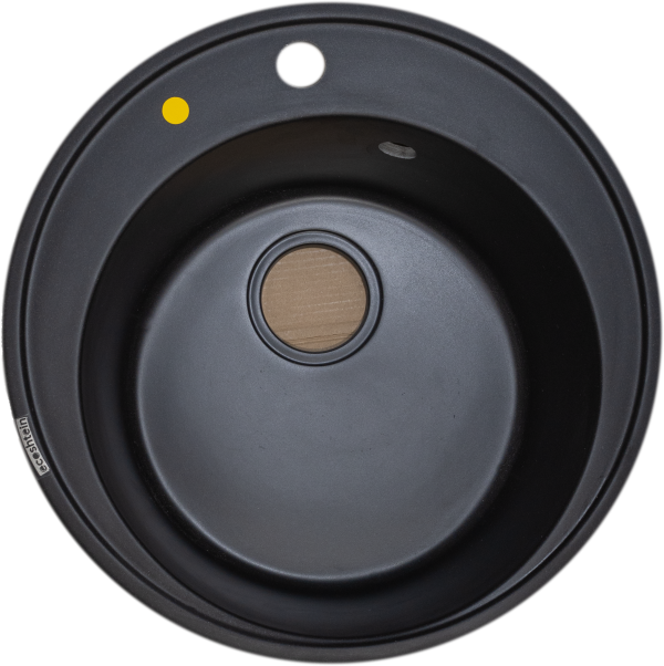 Кухонная мойка Ecoshtein KREIS 500 Черный