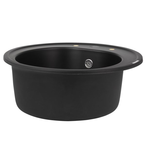 Кухонная мойка Zigmund & Shtain KREIS 505 ЧЕРН.БАЗАЛЬТ