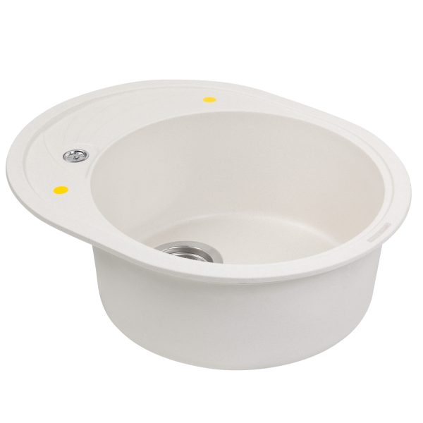 Кухонная мойка Zigmund & Shtain KREIS OV 575 КАМЕН.СОЛЬ