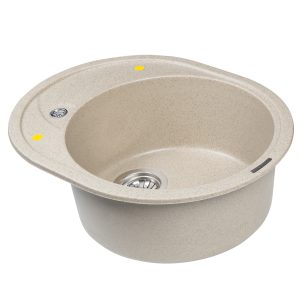 Кухонная мойка Zigmund & Shtain KREIS OV 575 РЕЧН.ПЕСОК