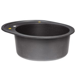 Кухонная мойка Zigmund & Shtain KREIS OV 575 ТЕМН.СКАЛА