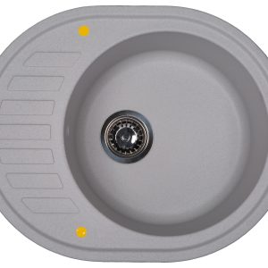 Кухонная мойка Ecoshtein KREIS OV 620 Серый шелк