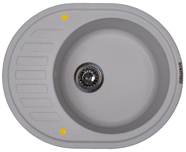 Кухонная мойка Ecoshtein KREIS OV 620 Серый шелк